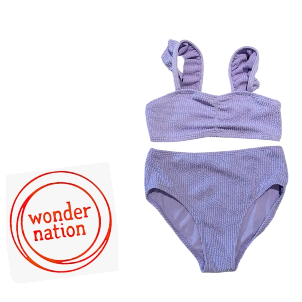 Wonder Nation Two Piece Swim Set Size 7-8